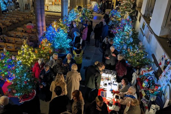 The Christmas Tree Festival at St Paul's Church in 2023